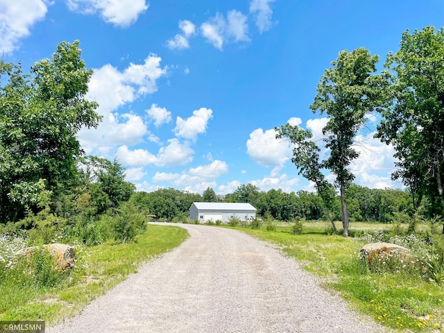 view of road