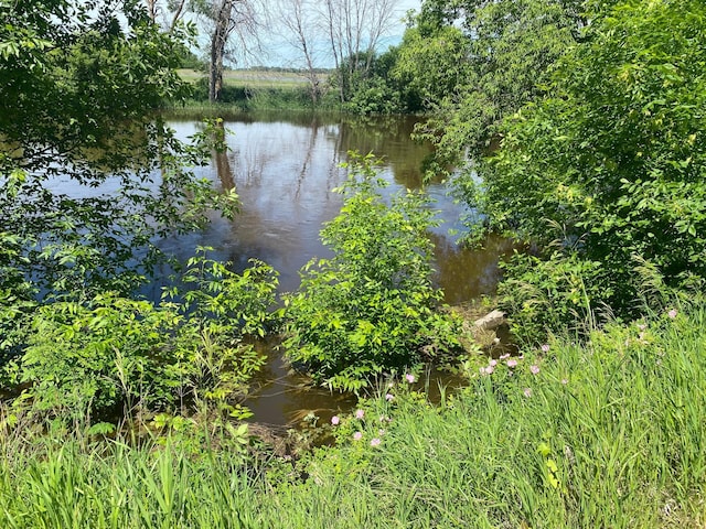 view of water feature