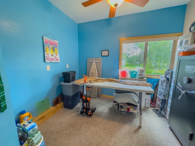 2228 Town Rd Unit 461, International Falls, MN 56649 - carpeted office space with a ceiling fan