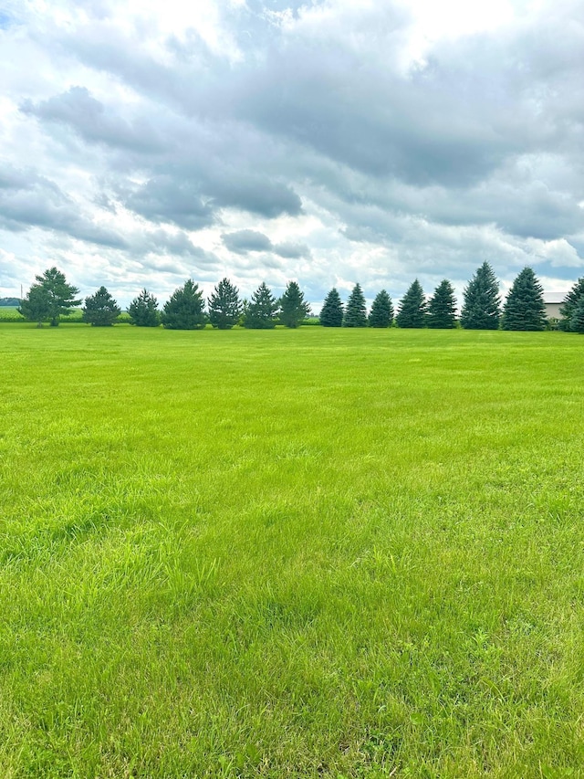 view of landscape with a rural view