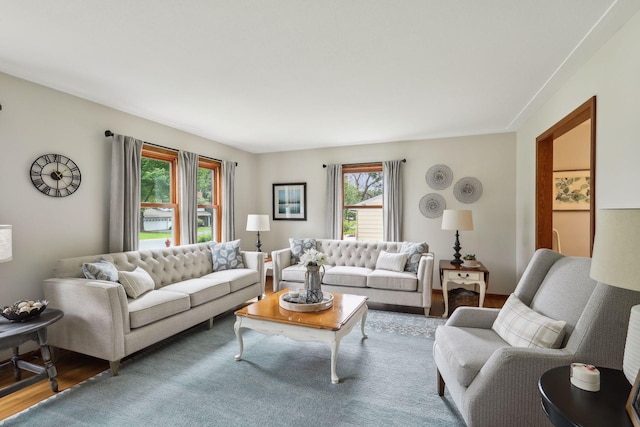 9642 Upton Rd, Minneapolis, MN 55431 - living area featuring wood finished floors