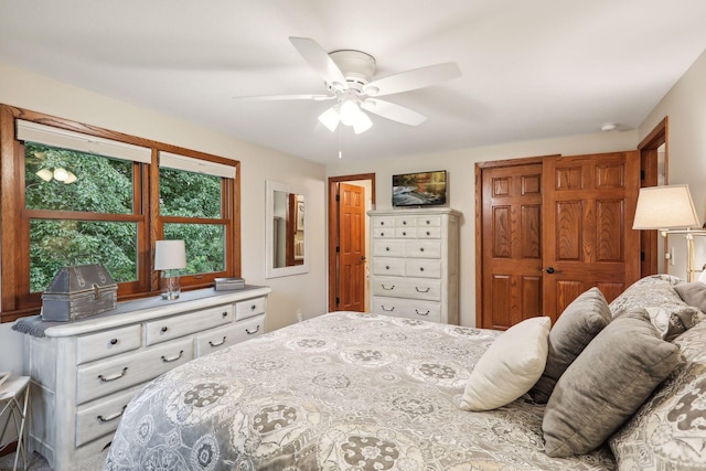 9642 Upton Rd, Minneapolis, MN 55431 - bedroom with a ceiling fan