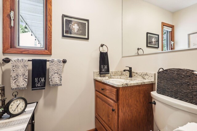 9642 Upton Rd, Minneapolis, MN 55431 - bathroom with vanity and toilet