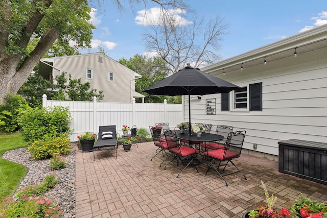 9642 Upton Rd, Minneapolis, MN 55431 - view of patio with outdoor dining area