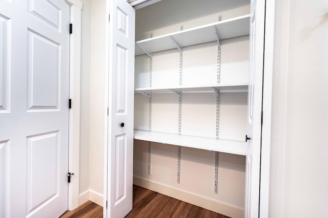 view of closet