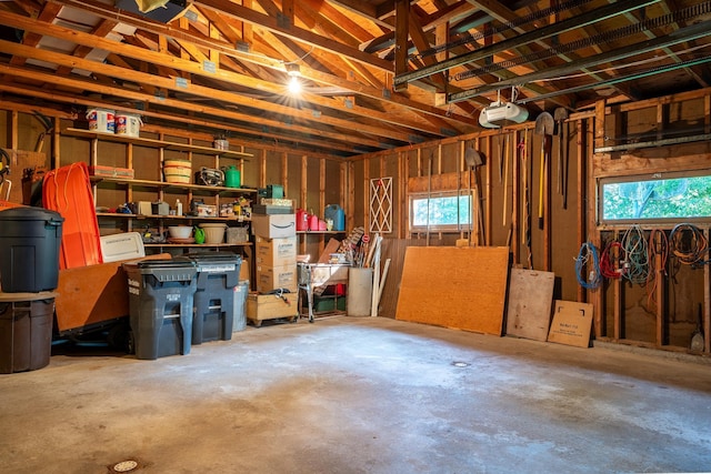 interior space featuring a healthy amount of sunlight