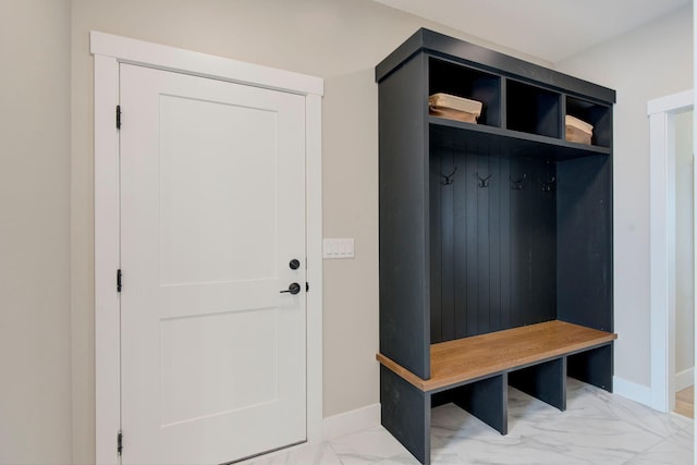 view of mudroom