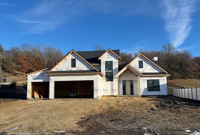 view of property in mid-construction