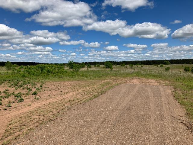 view of street with a rural view