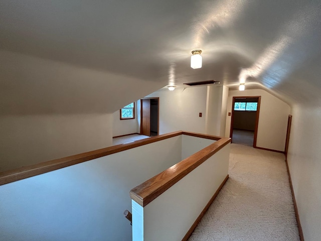 625 10th St, Montevideo, MN 56265 - additional living space with light colored carpet and vaulted ceiling