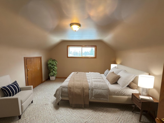 625 10th St, Montevideo, MN 56265 - bedroom featuring vaulted ceiling and carpet