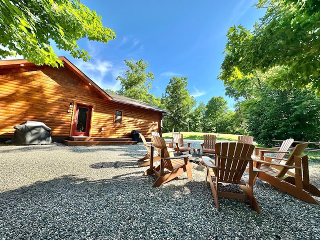 exterior space featuring a patio