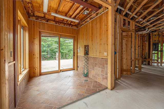 interior space featuring plenty of natural light