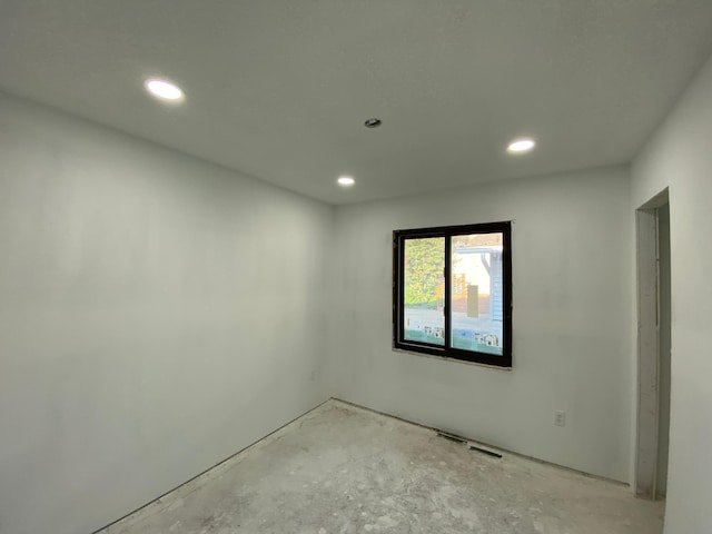 view of unfurnished room