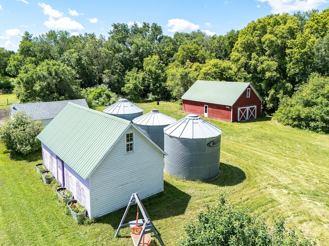 drone / aerial view