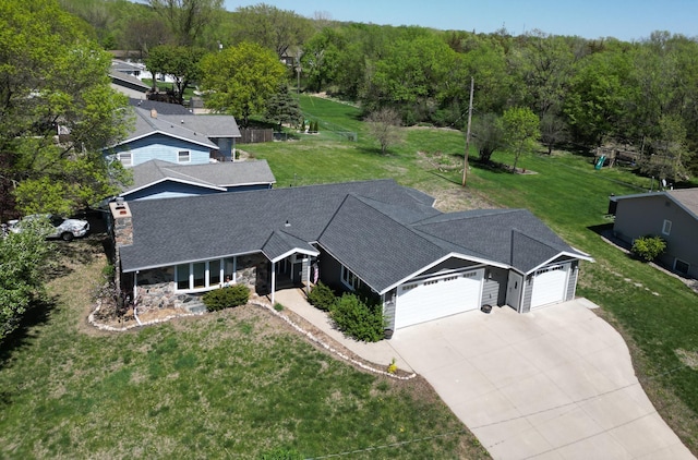 675 10th St, Granite Falls, MN 56241 - view of subject property featuring a forest