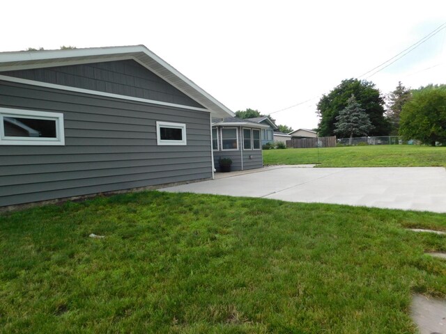 675 10th St, Granite Falls, MN 56241 - back of property with a patio