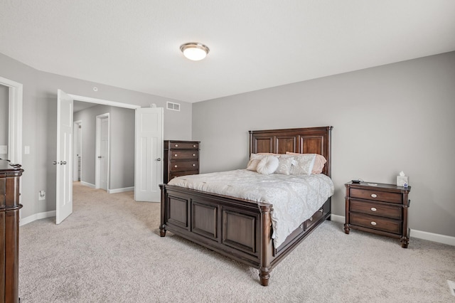10896 Territorial Trl, Dayton, MN 55369 - bedroom with baseboards, light colored carpet, and visible vents