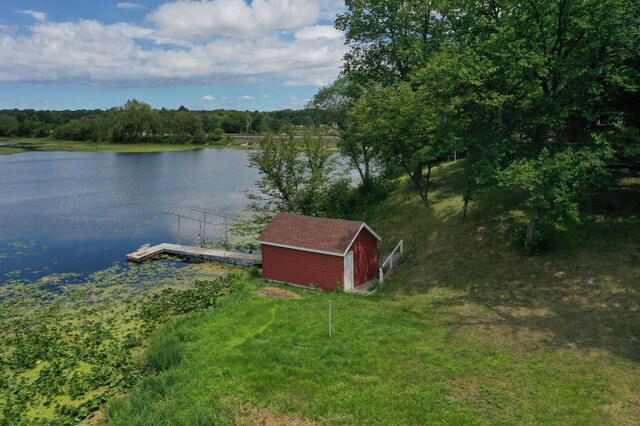 property view of water