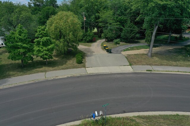 view of road