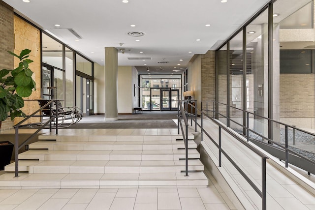 view of building lobby