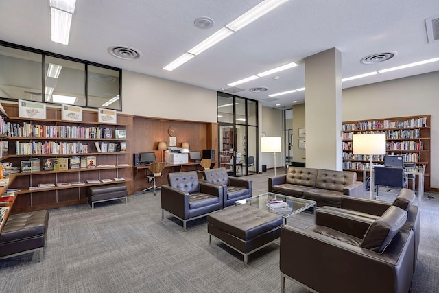 common area featuring visible vents