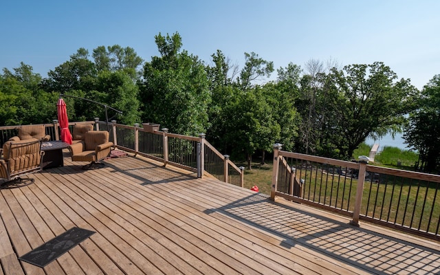 view of deck