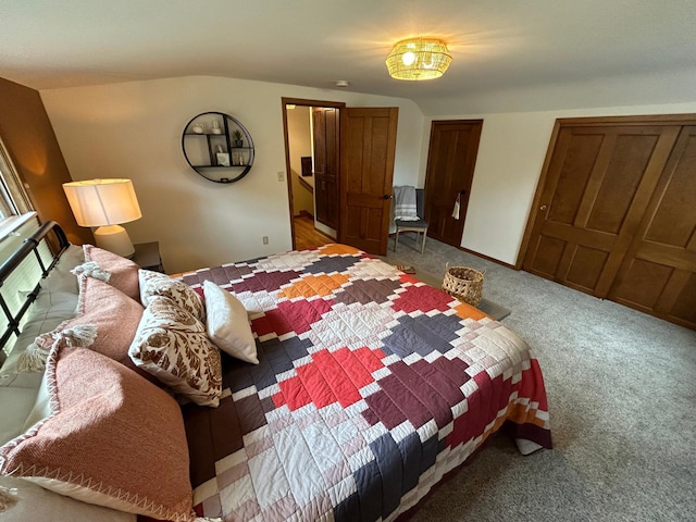 1324 Ridgeview Dr, Montevideo, MN 56265 - carpeted bedroom featuring two closets