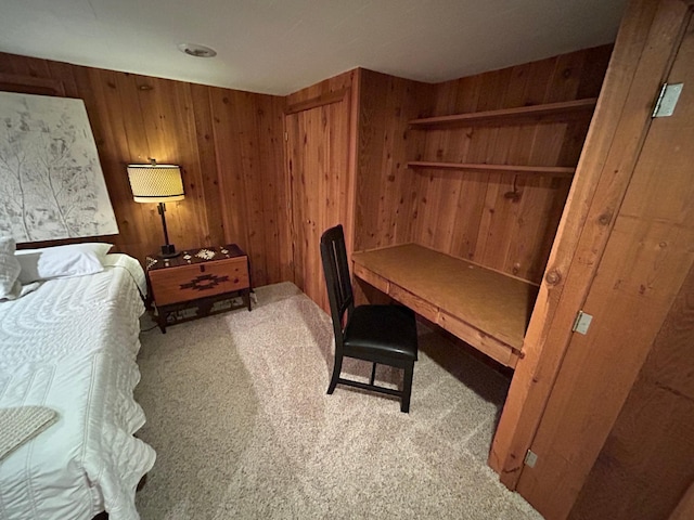 1324 Ridgeview Dr, Montevideo, MN 56265 - office space featuring light colored carpet and wood walls