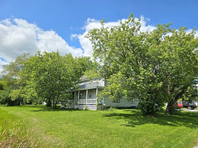 view of yard