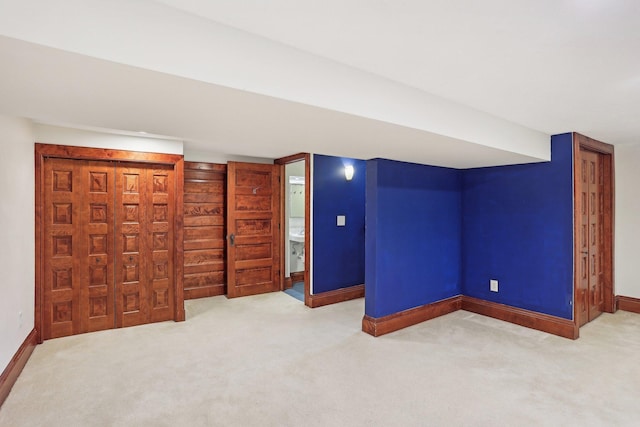 2410 Irving Ave S, Minneapolis, MN 55405 - finished below grade area featuring carpet floors and baseboards