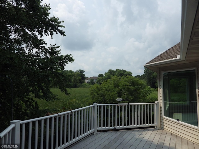 view of deck