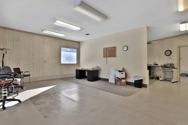 10834 178th Cir NW, Elk River, MN 55330 - miscellaneous room with wooden walls