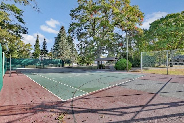 10834 178th Cir NW, Elk River, MN 55330 - view of tennis court with community basketball court