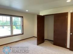 1204 Lincoln, Lisbon, ND 58054 - unfurnished bedroom with recessed lighting