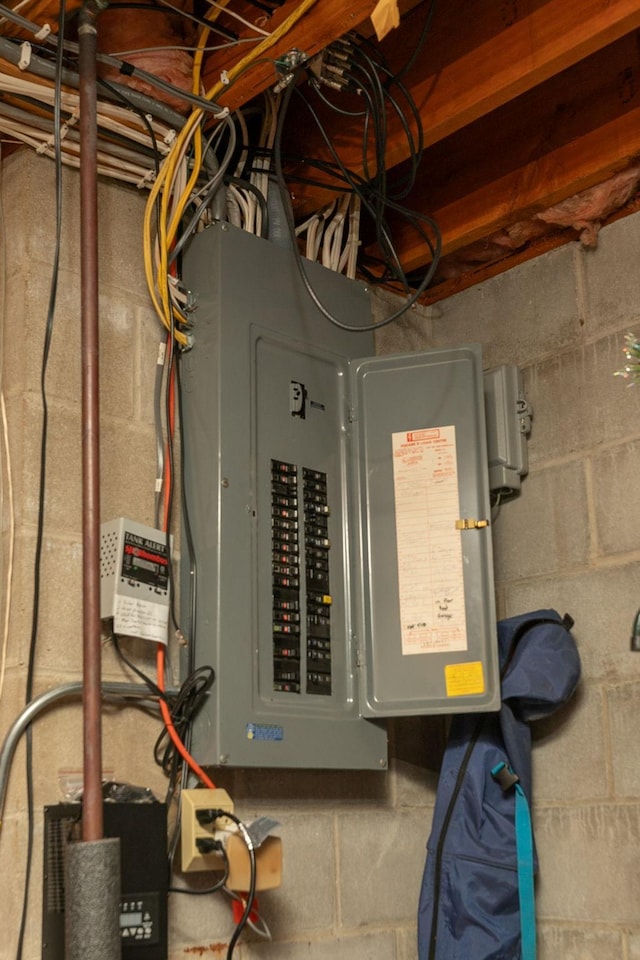 utilities featuring electric panel