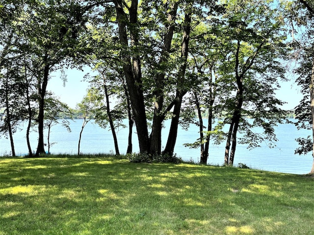 view of water feature