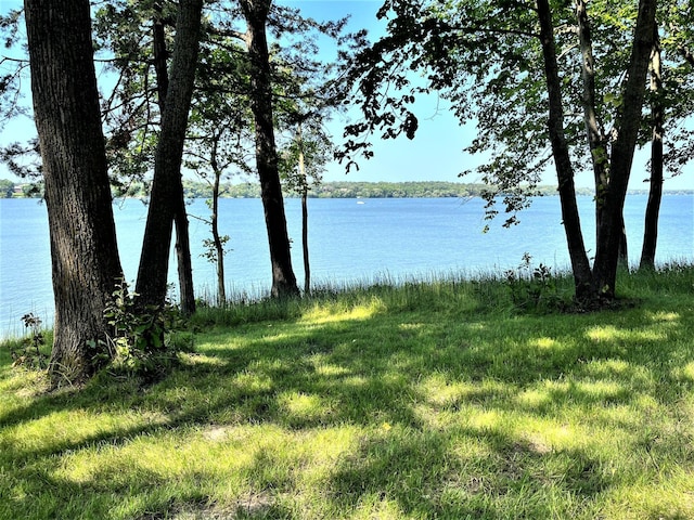 view of water feature