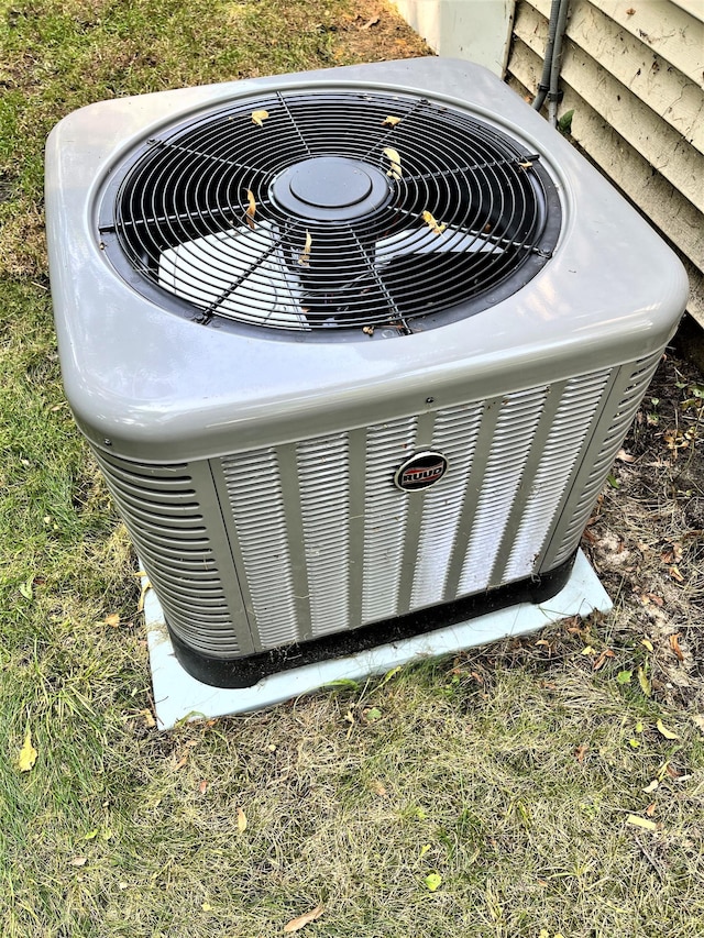 exterior details featuring cooling unit