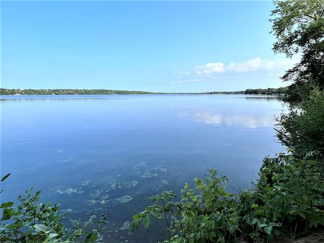 view of water feature