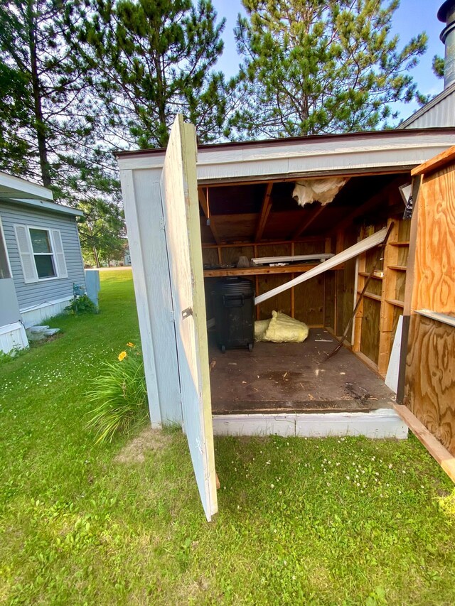 LOT178 28th, Baudette Twp, MN 56623 - exterior space featuring an outbuilding