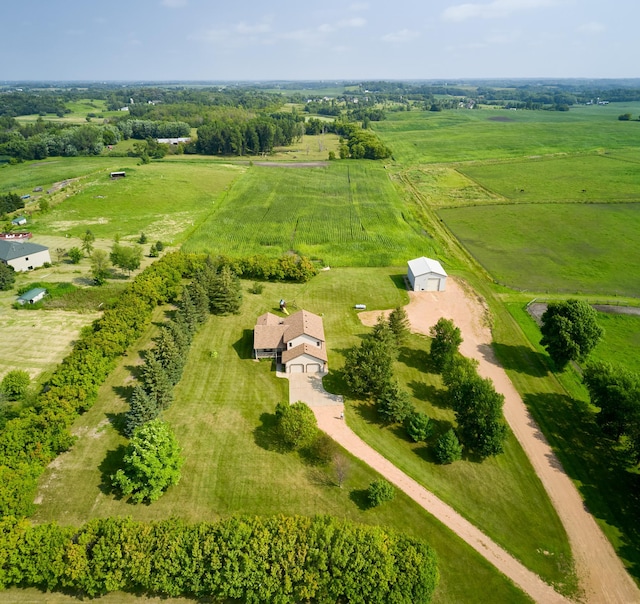 view of rural area