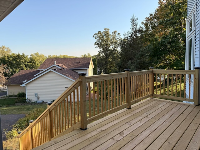 view of deck