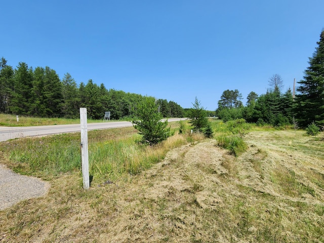 view of road