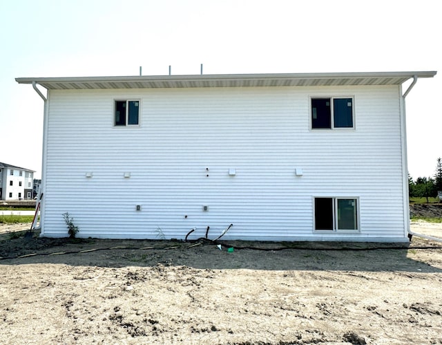 view of back of property