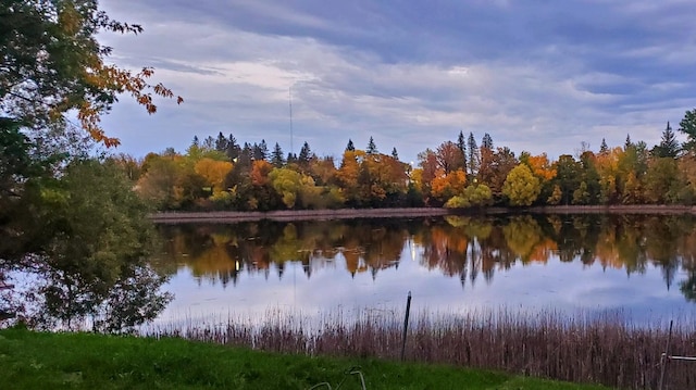 property view of water