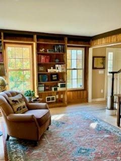 view of sitting room