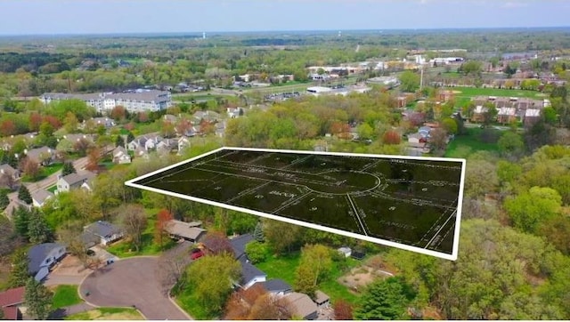 drone / aerial view