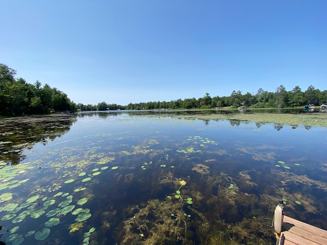 property view of water