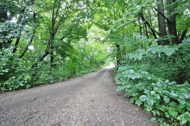 view of road